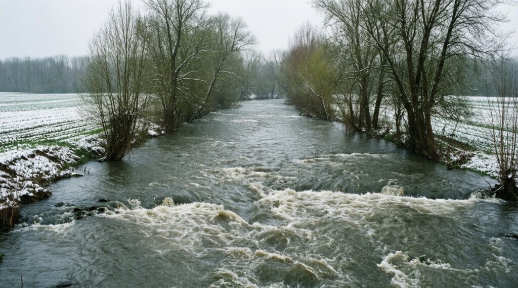 Паводок и весенние риски: карта подтоплений, готовность служб и советы жителям - иллюстрация