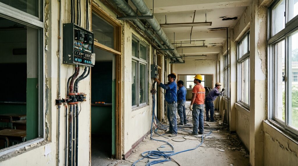 Школьные изменения: новые школы, капремонты, питание, безопасность и цифровые дневники - иллюстрация