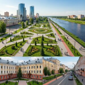 Как благоустраивают Пермский край: проекты-победители и где появятся скверы, набережные и велодорожки